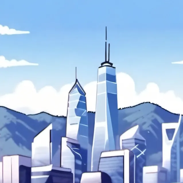 chat with ai character: a city
