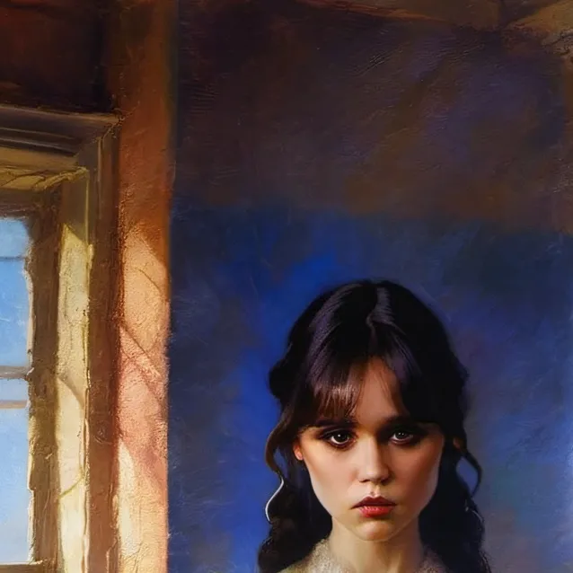chat with ai character: Jenna Ortega