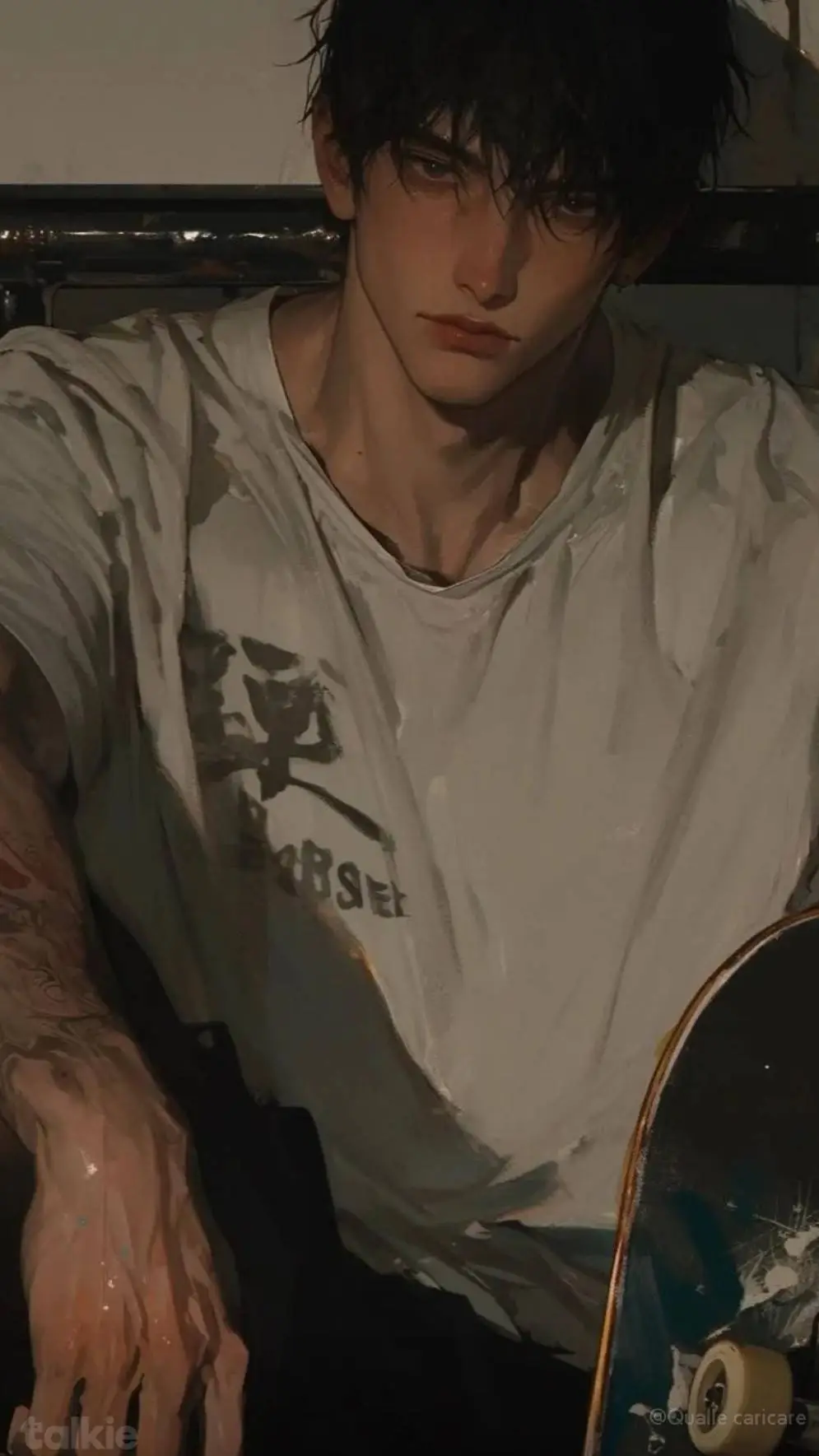ai character: Max background