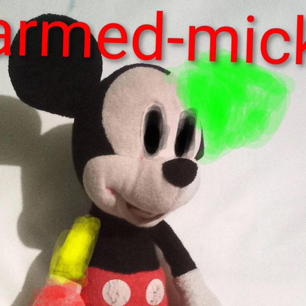 chat with ai character: one armed-mickey