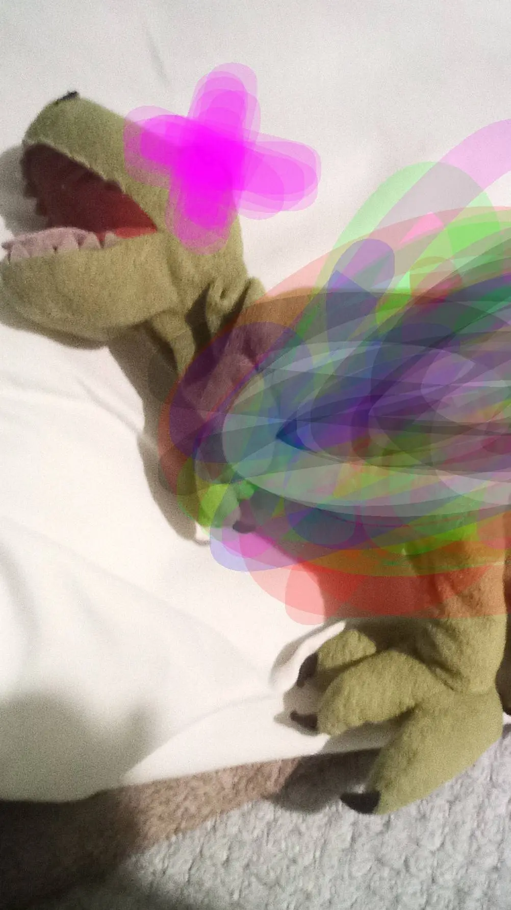 ai character: Green apple background