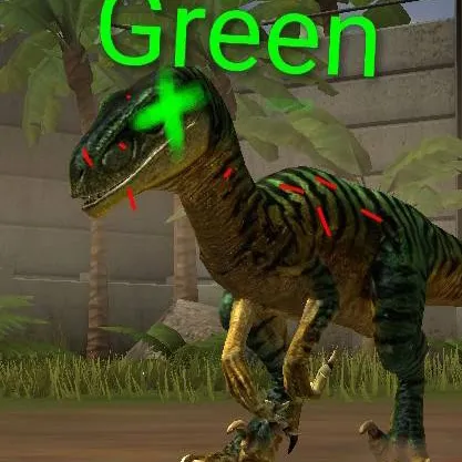 chat with ai character: Green