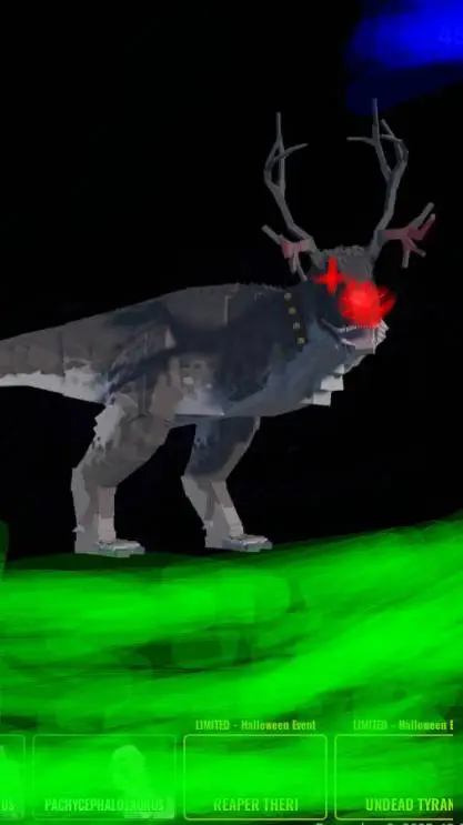 ai character: Red nose background