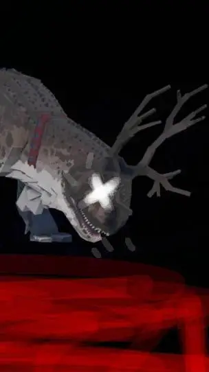 ai character: Snow deer background