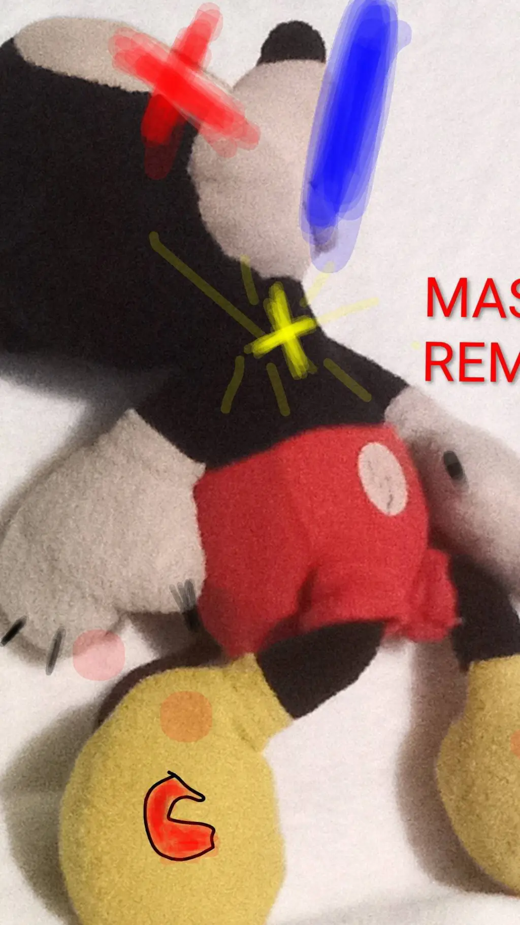 ai character: Master Mickey(new) background