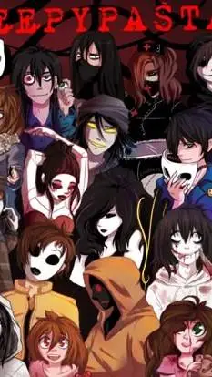 ai character: CREEPYPASTA background