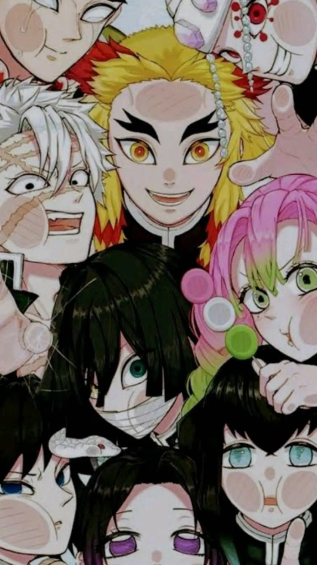ai character: KNY festa do pijam background