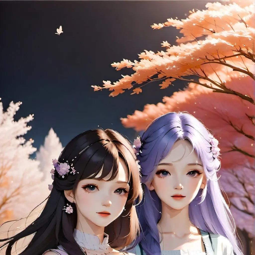 chat with ai character: emily and luna