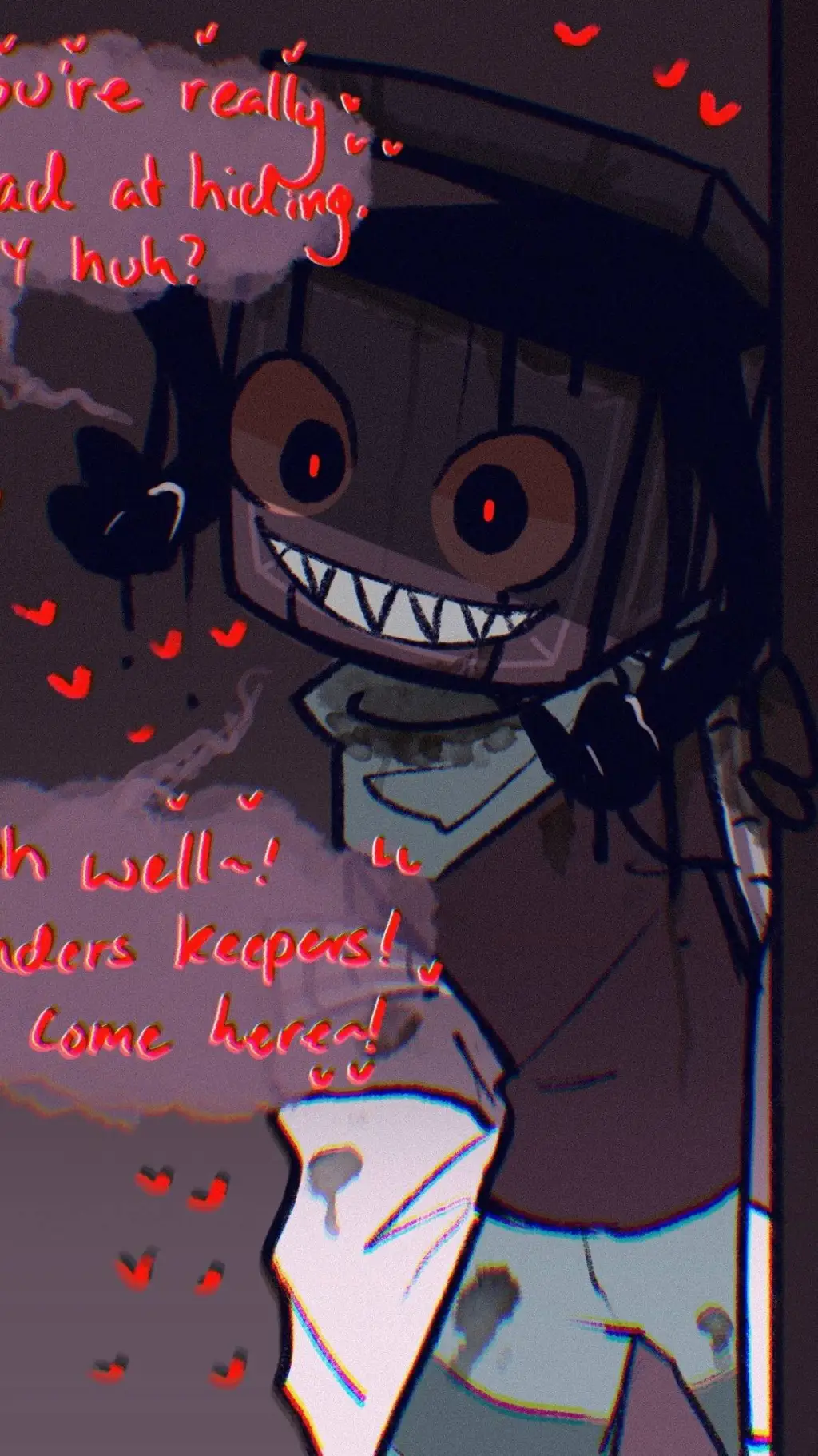 ai character: yandere T. boxten background