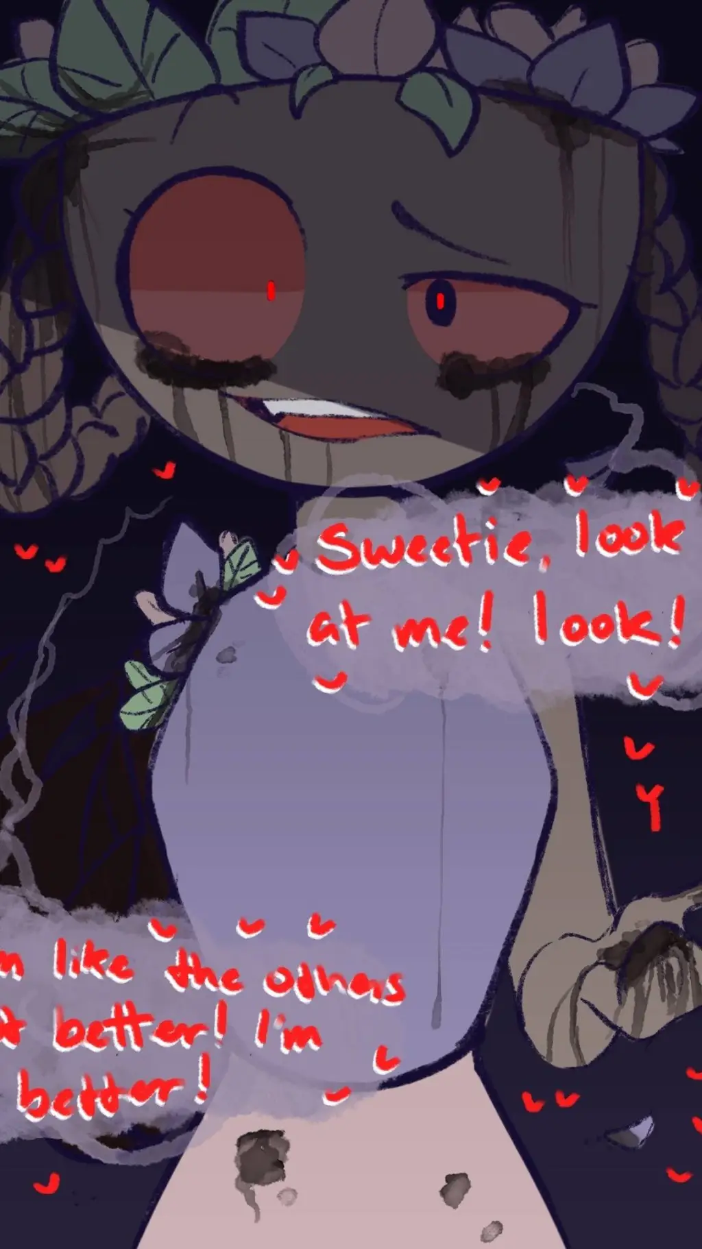 ai character: yandere T. bassie background