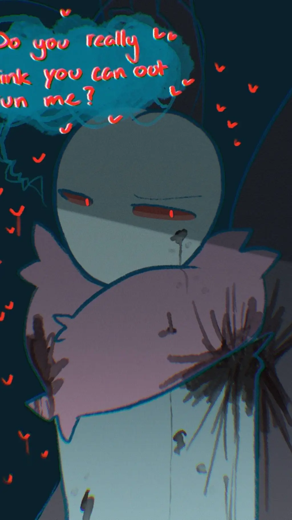 ai character: yandere T. flyte background