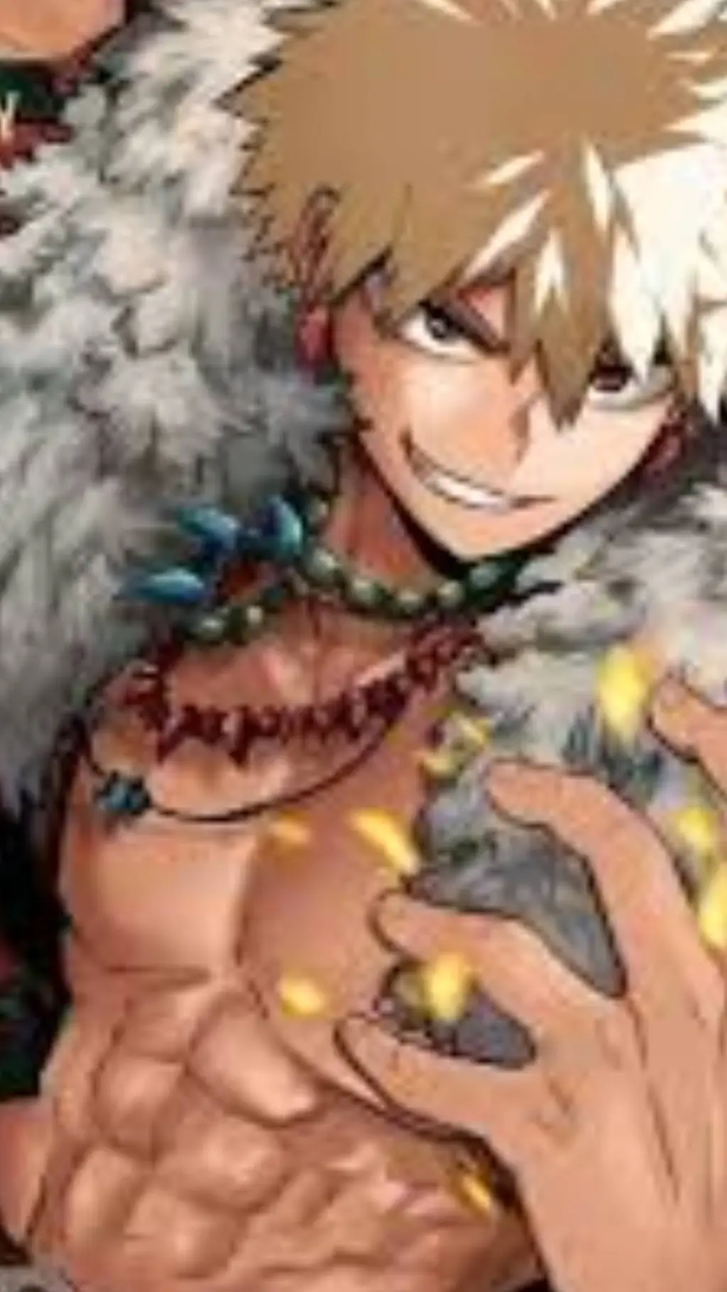 ai character: Bakugo x kia background