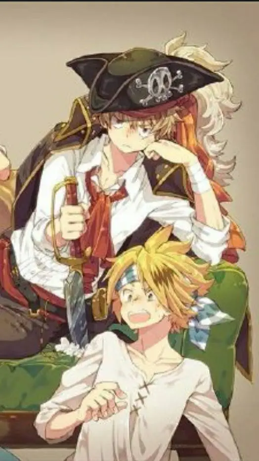 ai character: pirate bakugo background
