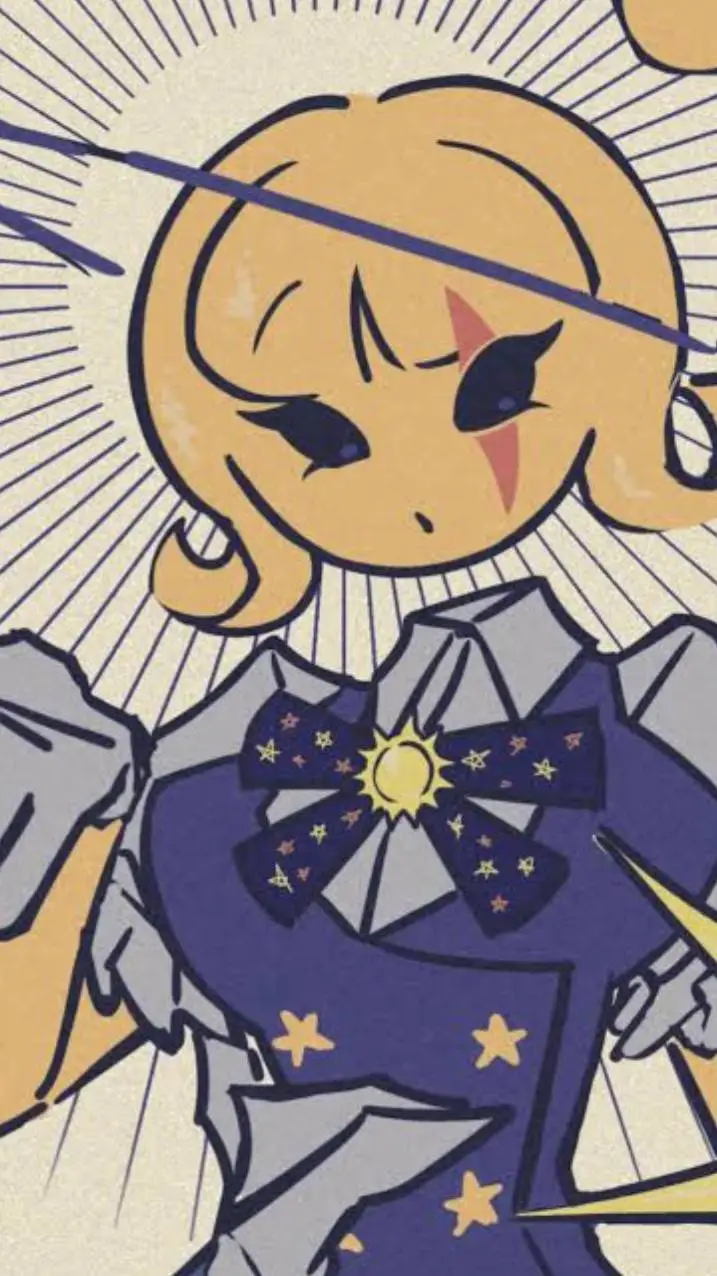 ai character: miss Wander/wonder background