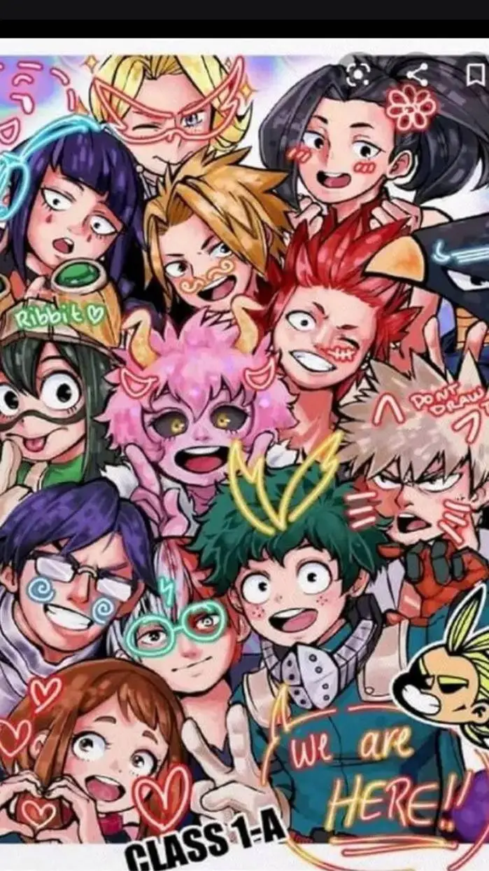 ai character: mha nueva background