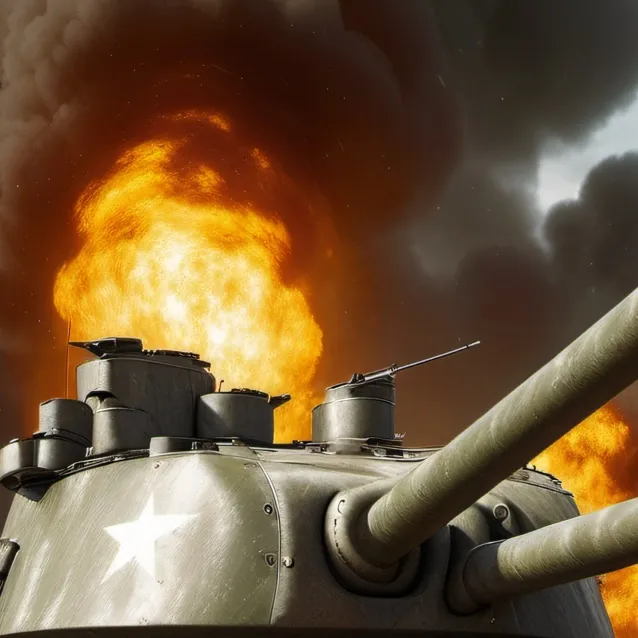 chat with ai character: tank war