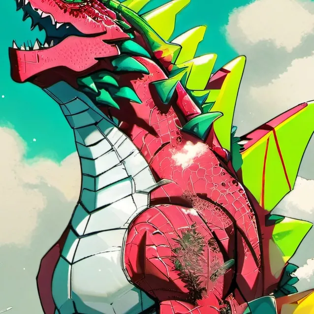 chat with ai character: Red Godzilla Buzz