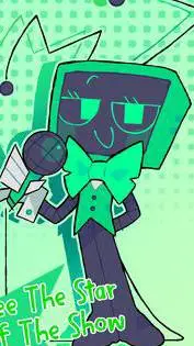 ai character: vee enojada background