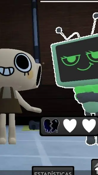 ai character: vee background