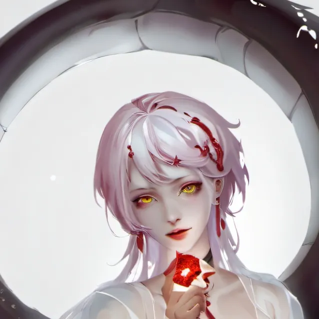 chat with ai character: snow lamia