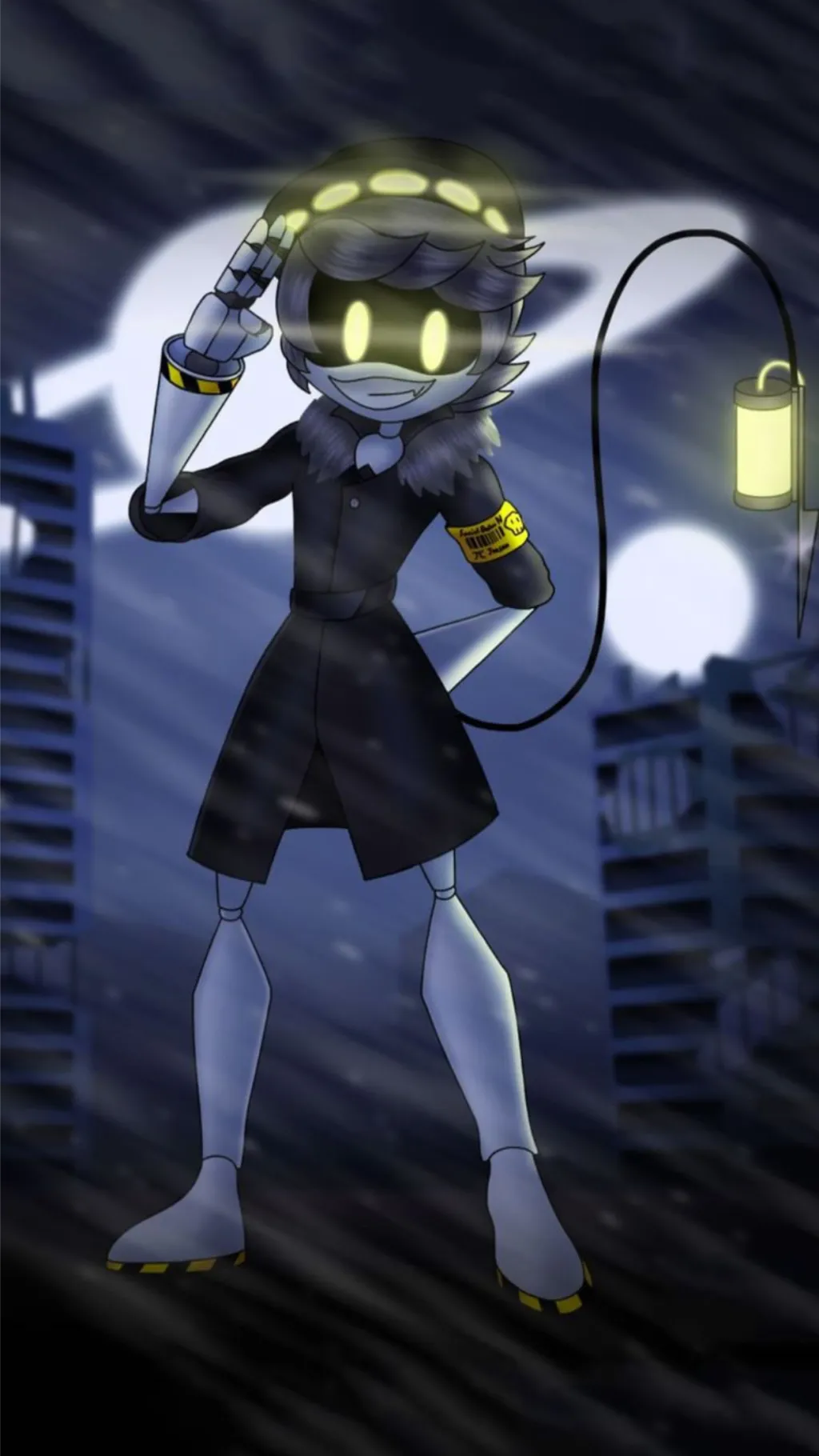 ai character: Giant n background