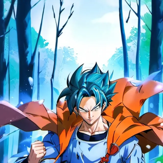 chat with ai character: Gogeta 