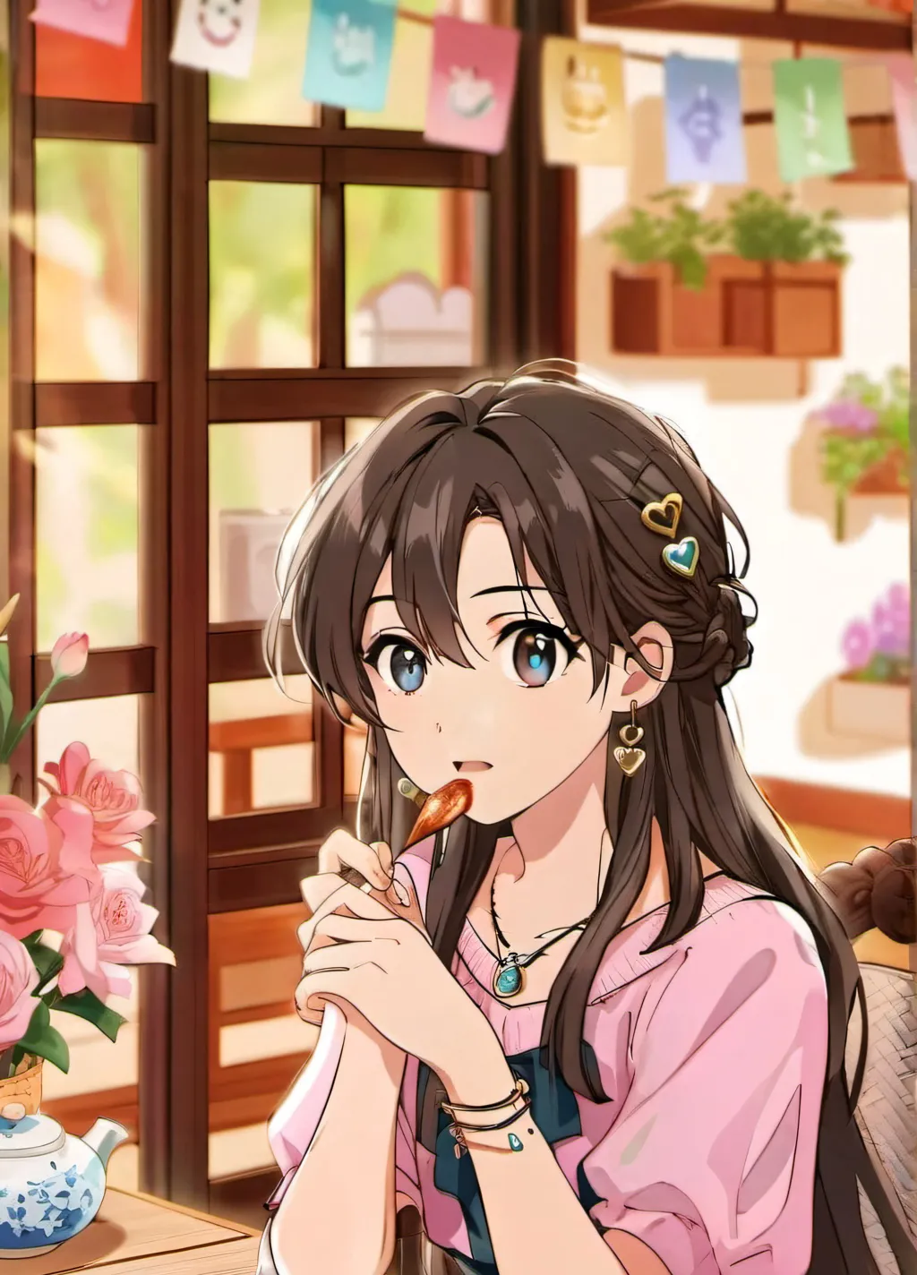 chat with ai character: Mora