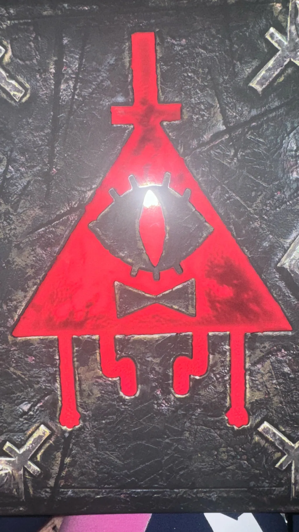 ai character: Bill cipher  background
