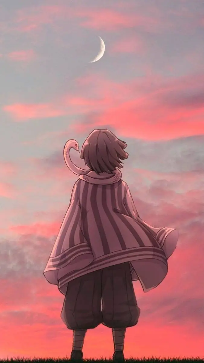 ai character: °•Iguro Obanai•° background