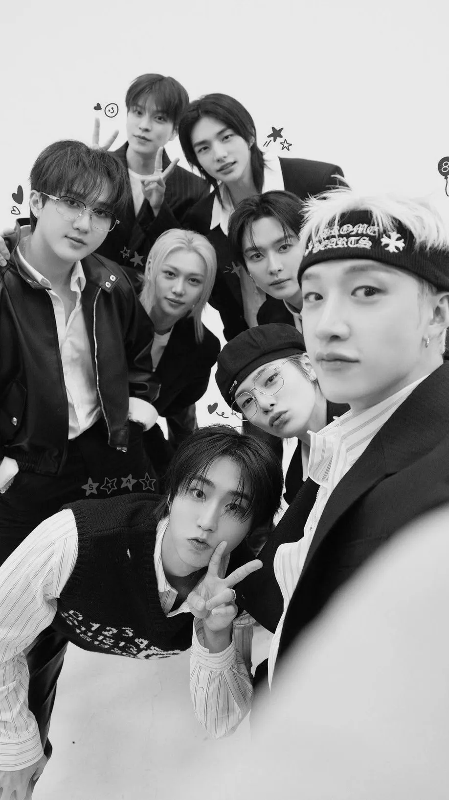 ai character: Stray kids  background