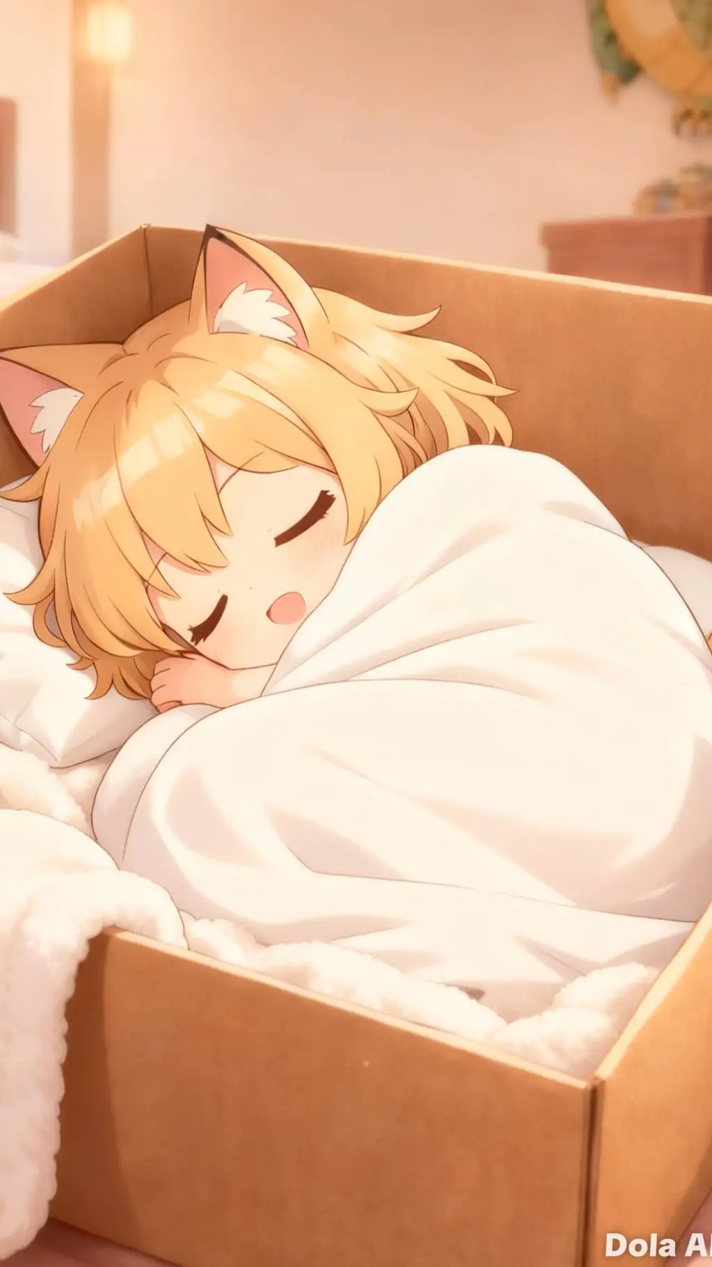 ai character: Yuka la Neko background