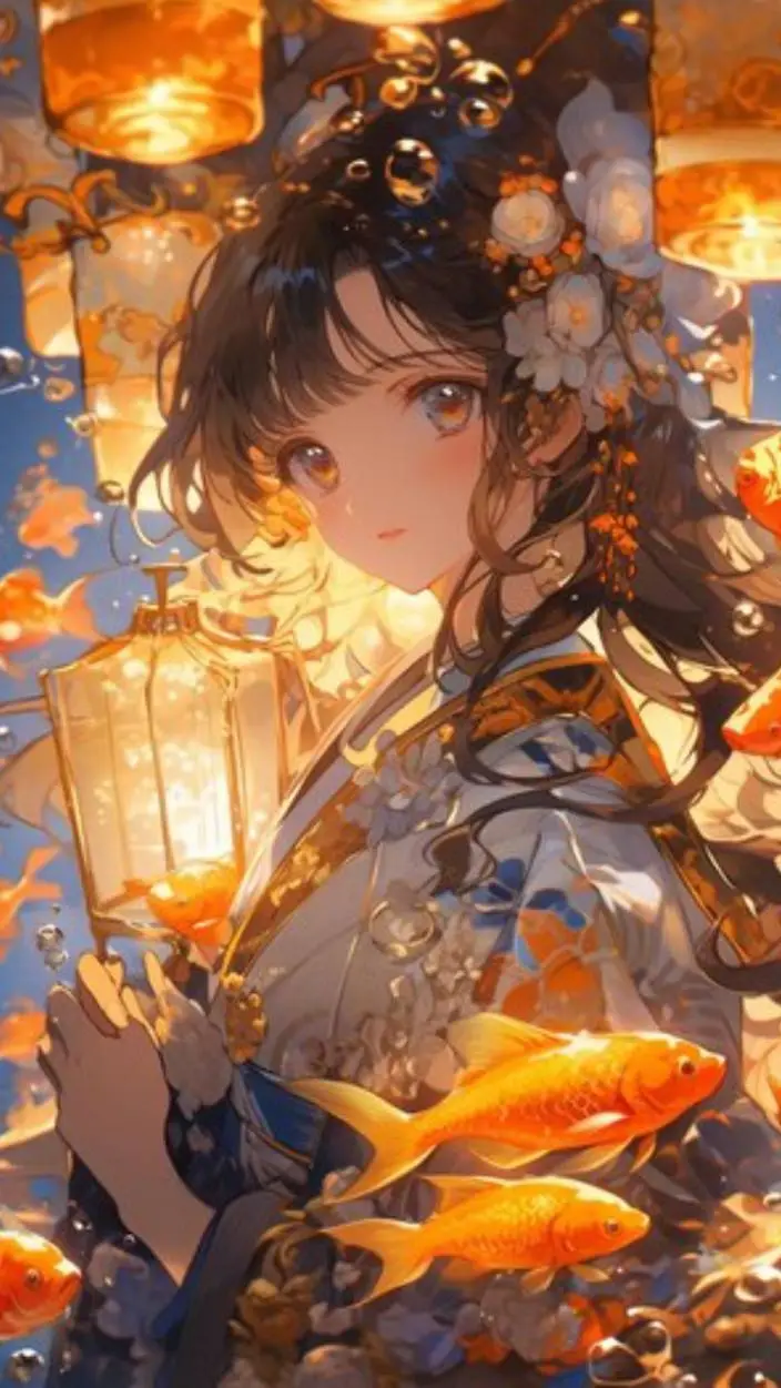 ai character: pisces background