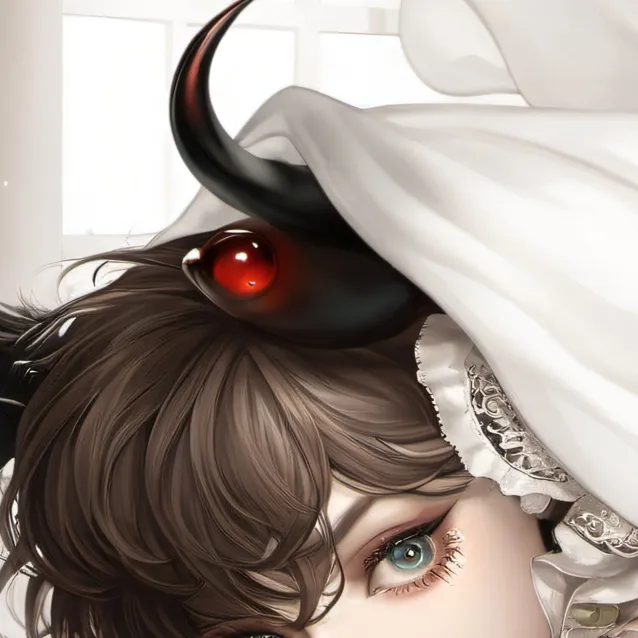 chat with ai character: Cute devil😈😈