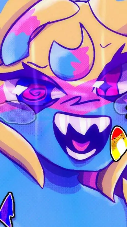 ai character: yatta🍡🍭🍬 background