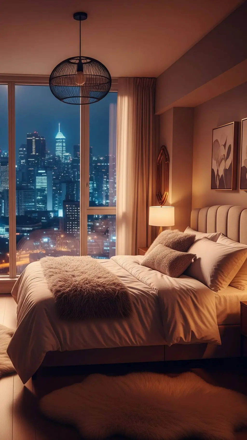 ai character: Sleepover background