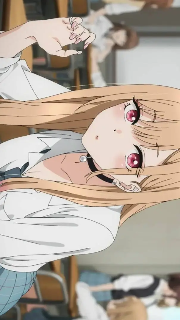 ai character: Marin Kitagawa  background