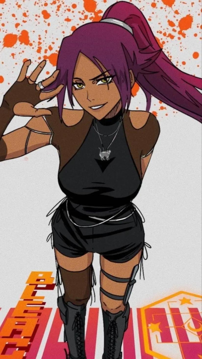 ai character: Yoruichi  background
