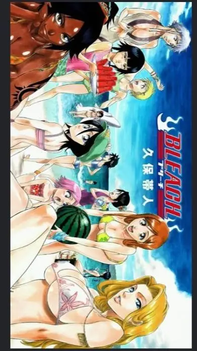 ai character: Bleach in Beach background