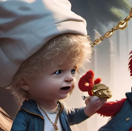 chat with ai character: Gangster Elmo