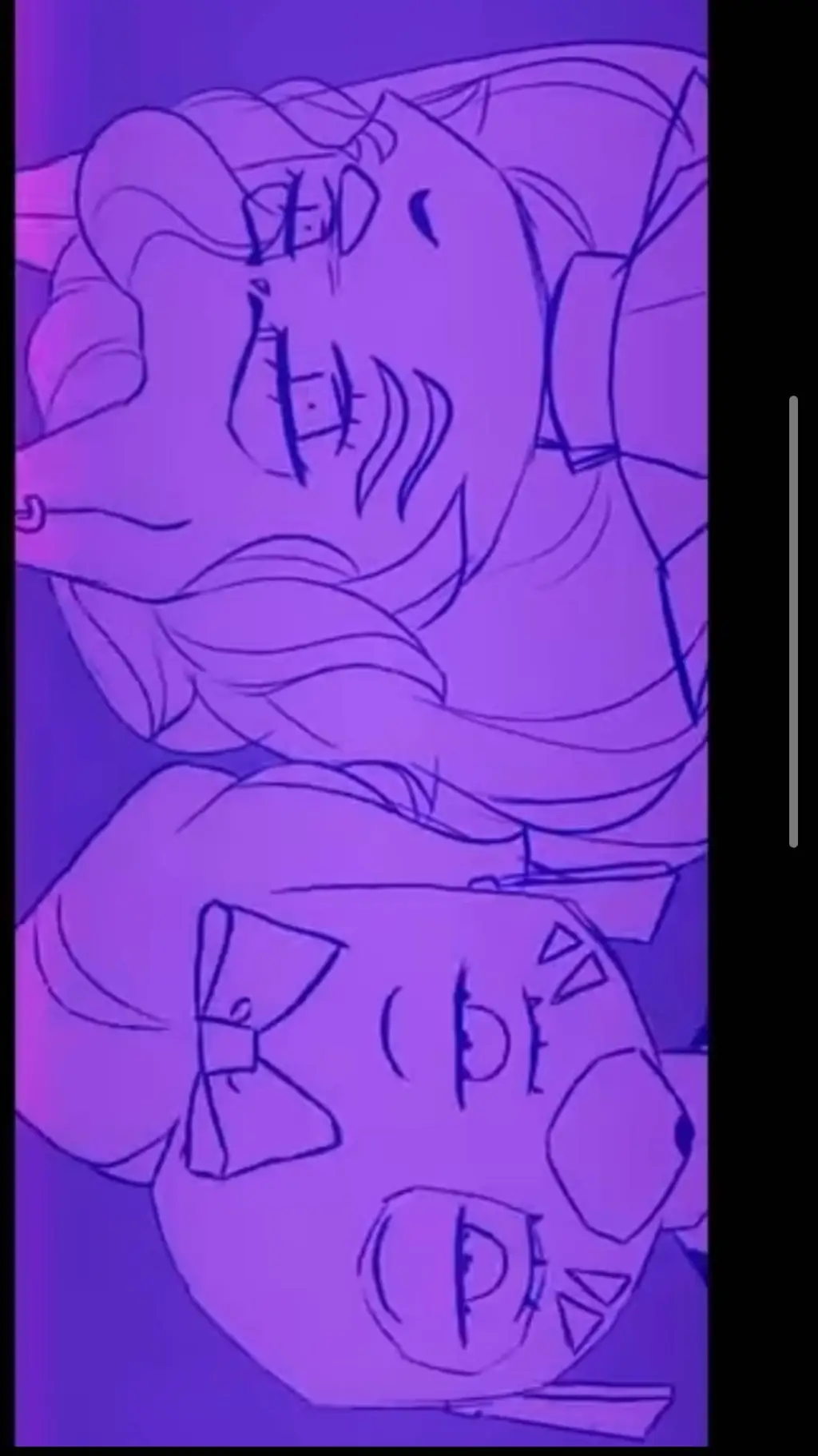 ai character: roxy and chica background