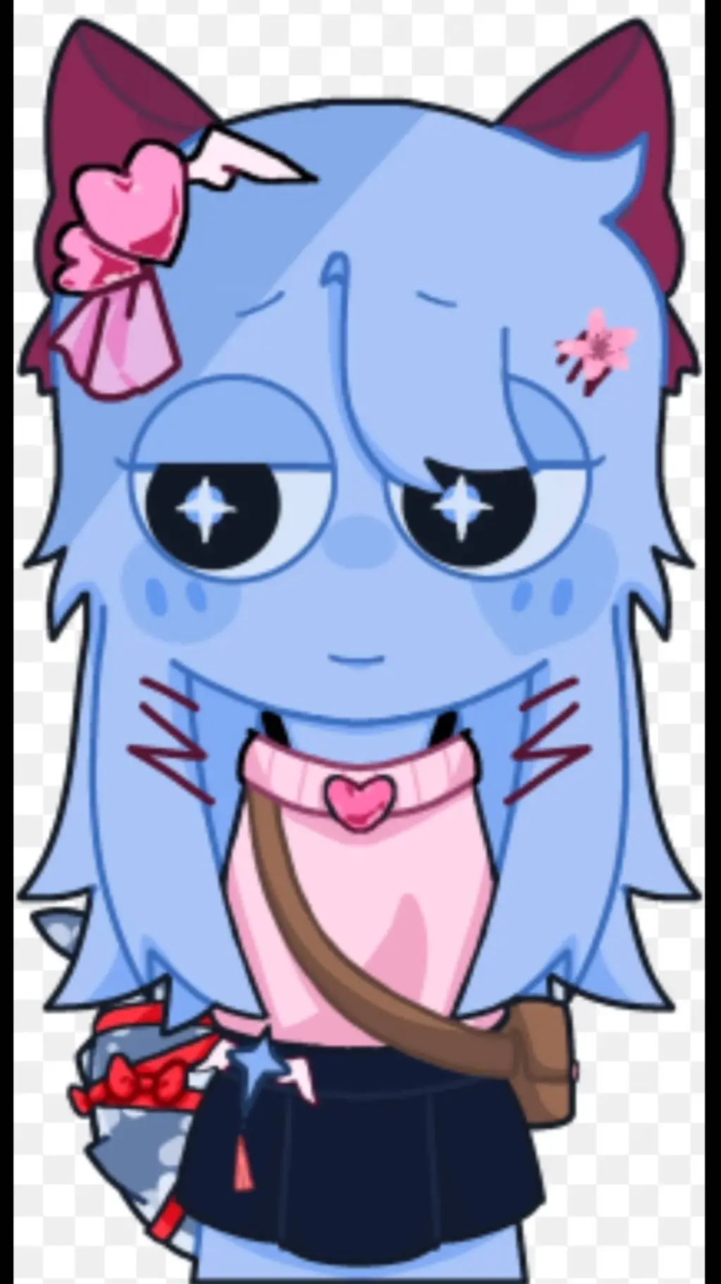 ai character: sprunki scarlett background