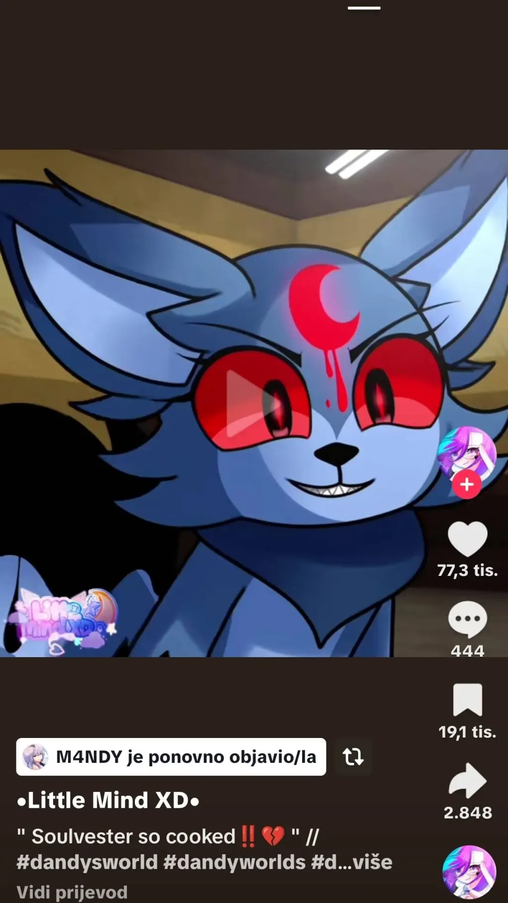 ai character: twisted eclipse background