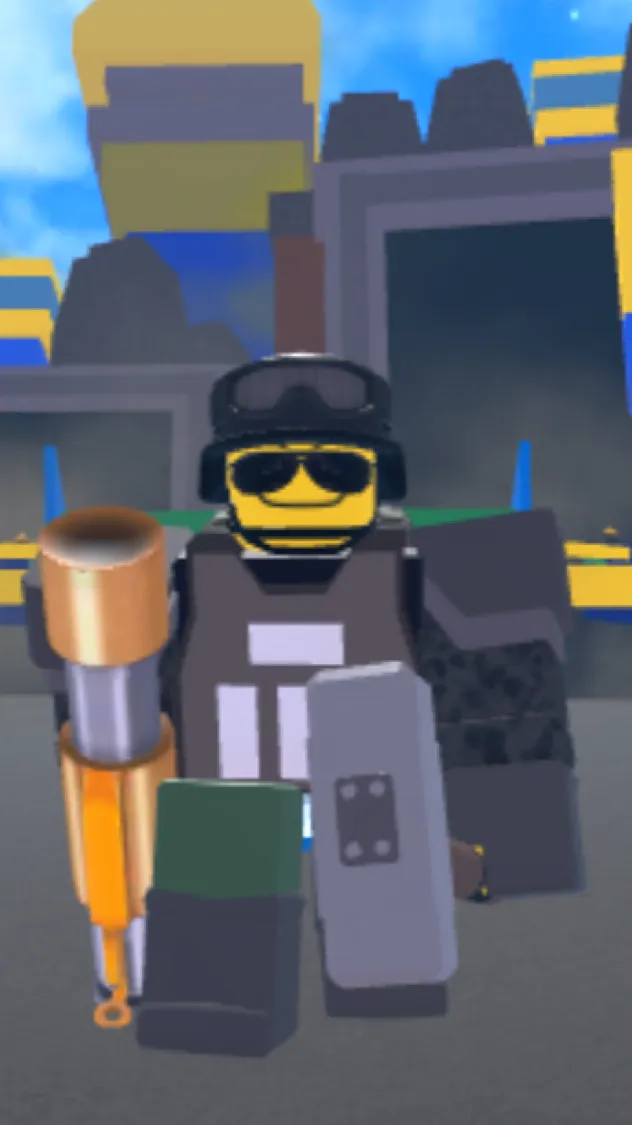 ai character: Rocket noob background