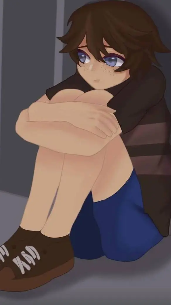 ai character: Evan afton background