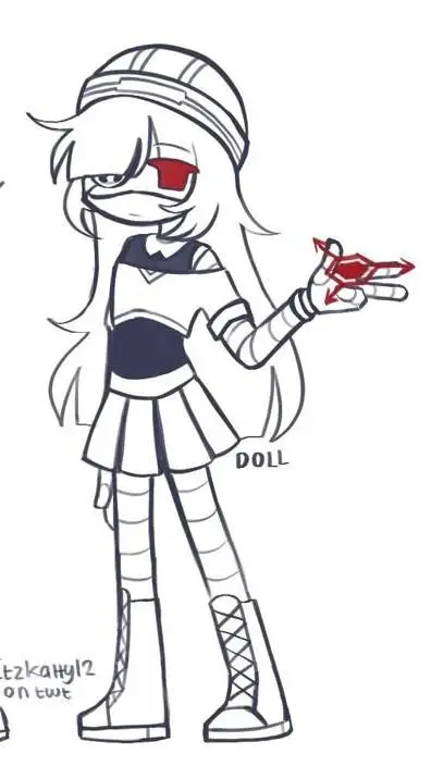 ai character: doll background