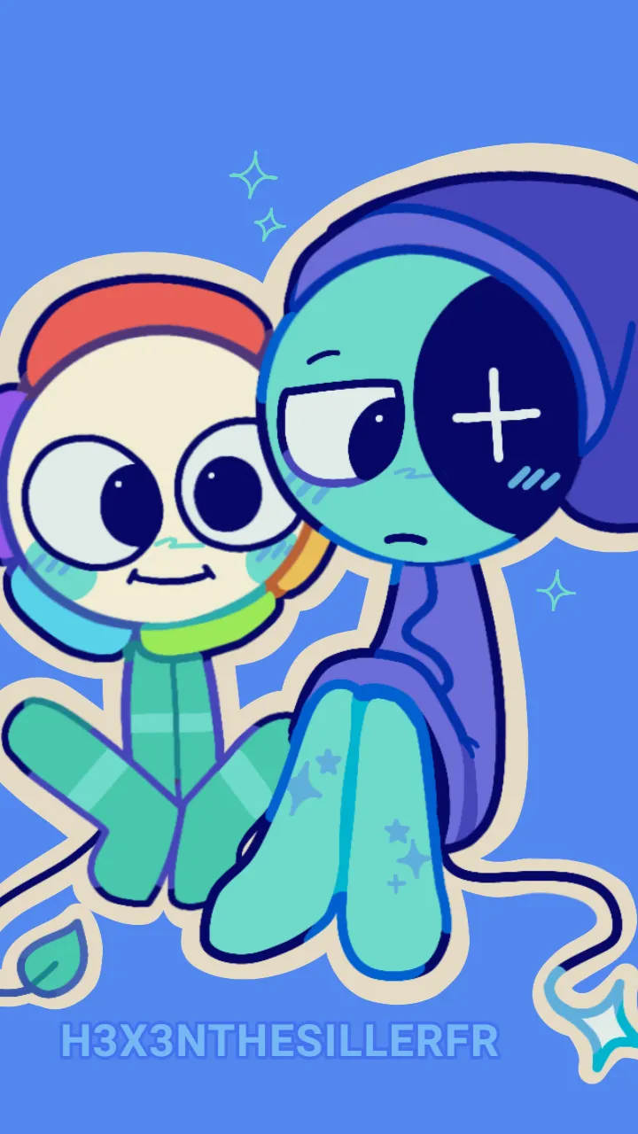 ai character: 💚Moonflower💜 background