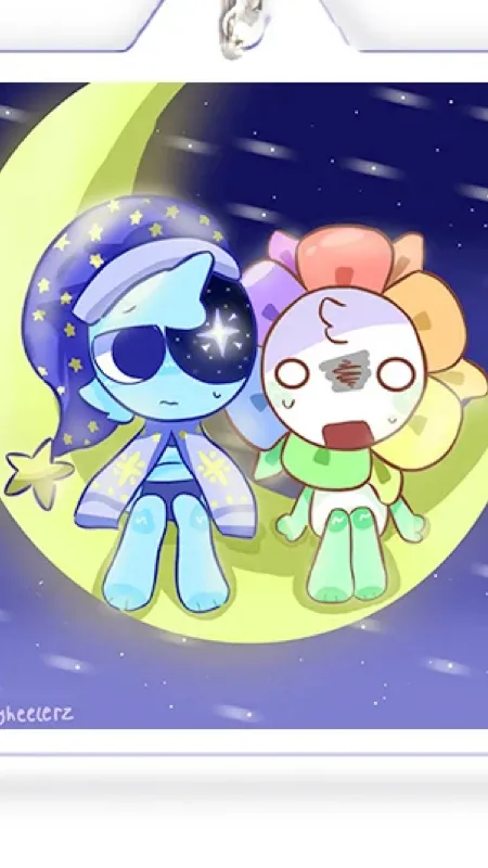 ai character: MOONFLOWER CHAINED background