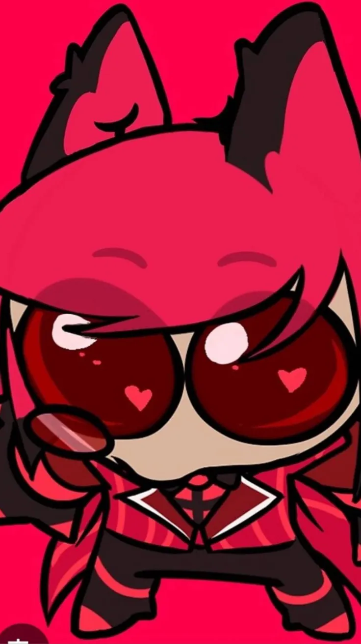 ai character: Mini Alastor/bigal background