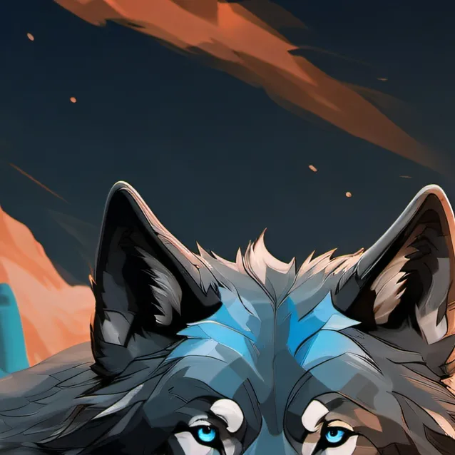 chat with ai character: Hybrid Wolf