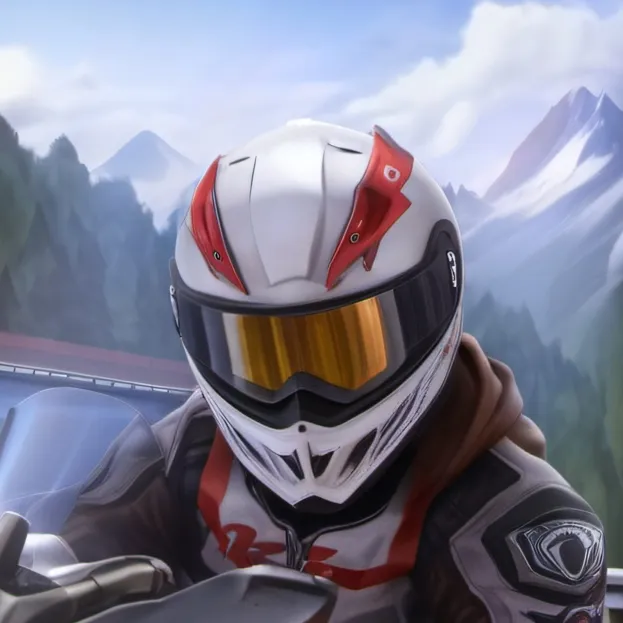 chat with ai character: Motorcyclist